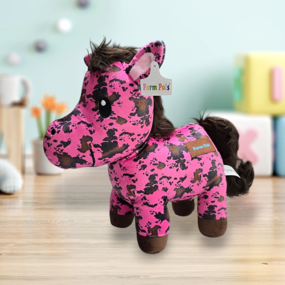 Kids Toys For All - Western Farm Pals Stuffed Plushies | Stuffed Farm Animals MD